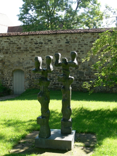 Skulpturen aus Bronze in den Ringanlagen in Villingen